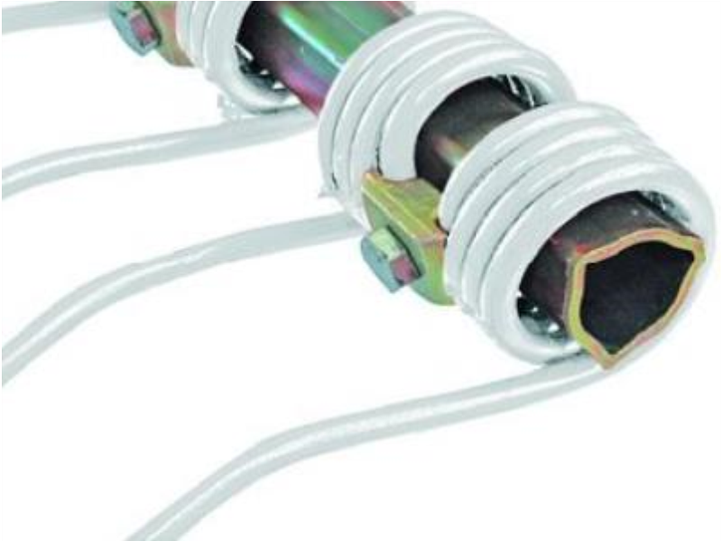 Δόντια σε ειδικό σούπερ C χάλυβα αγκυρωμένο σε σωλήνες συγκράτησης βραχίονα χάλυβα με τριπλό προφίλ μέσω σφυρήλατων πλακών