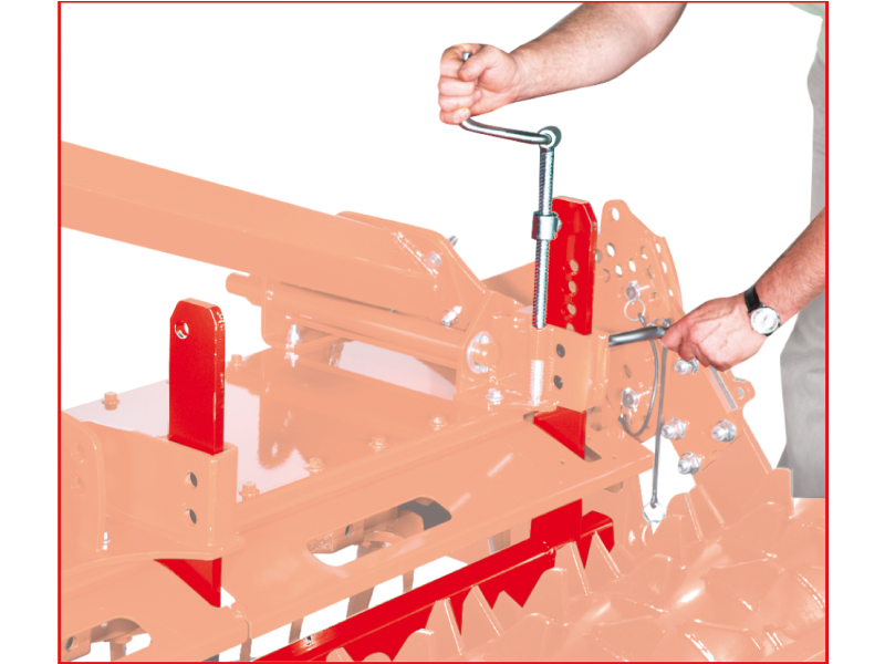 Ρυθμιζόμενη με βίδα οπίσθια ράβδο λεπτής πλήρωσης