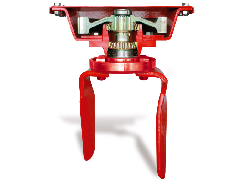 Δεξαμενή 8 + 8 mm με ρότορες τοποθετημένους σε κωνικούς έδρες, γρανάζια με τσιμέντο και κατώτερες σφραγίδες τύπου κασέτας