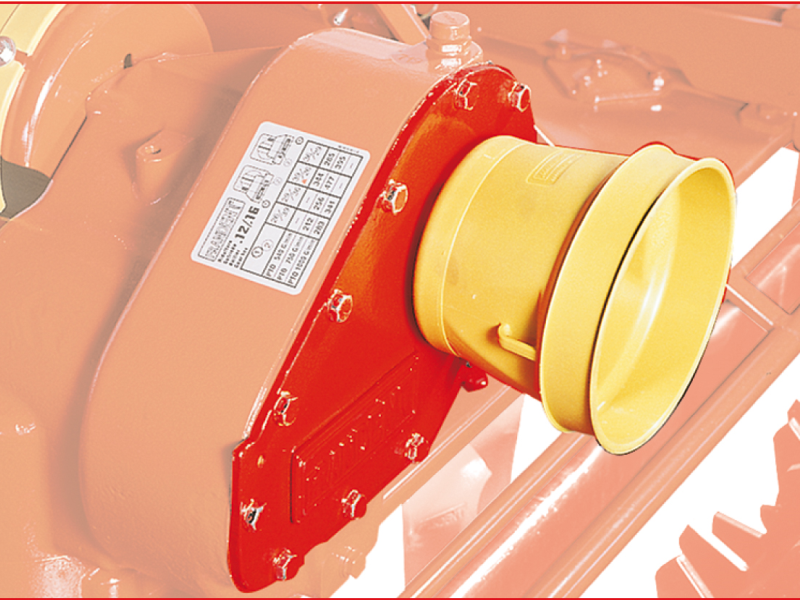 Έξοδος απογείωσης ισχύος πίσω